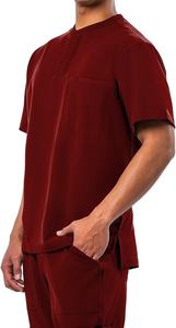 Uniformes hospitaliers en sergé de coton/polyester de haute qualité pour infirmières Spandex pour les cliniques hospitalières - Product Image 2