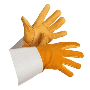 Gants de travail de sécurité pour soudeur en cuir à vendre Vente en gros en vrac - Product Image 6