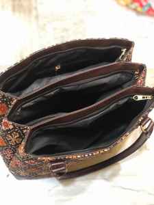 La triple partición de tela de algodón Doremon Tote fácil de lavar y transportar puede acomodar todo lo esencial para la Oficina y las salidas diarias - Product Image 5