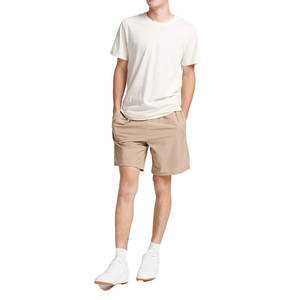 Camiseta de manga corta con cuello redondo para hombre, camisetas informales holgadas simples de Color sólido, gran oferta, camisetas simples para hombre - Product Image 3