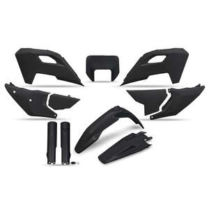 Kit Completo di Plastiche per Husqvarna TE 300 2024-2025 con Supporto Faro Nero Accessori Moto Italia HUKIT627F001-3326 - Product Image 1