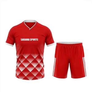 Conjunto de Uniforme Deportivo Personalizado para Fútbol y Soccer, Uniforme de Fútbol de Tela Transpirable de Alta Elasticidad - Product Image 1