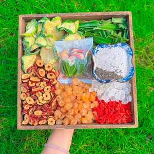 Bolsa de té de frutas secas con sabor a hierbas vietnamitas y mixtas personalizadas al por mayor, bolsas de té con embalaje personalizado - Product Image 5