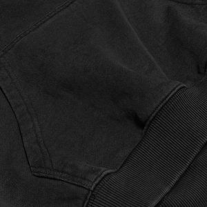 Sweat à capuche d'hiver pour homme en molleton français lourd, coupe régulière, design surdimensionné et moelleux, imperméable, écologique, sans cordon - Product Image 5