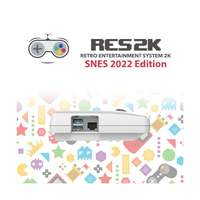 Konsol SNES Edisi RES2k 2022 Bekas dengan 16.000 Game Mendukung Format FC & GB Koneksi TV Tipe Colokan EU & US