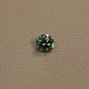 1,5 CT corte redondo suelto laboratorio cultivado CVD diamante elegante Color verde relleno laboratorio creado piedra exquisita joyería con certificado - Product Image 1