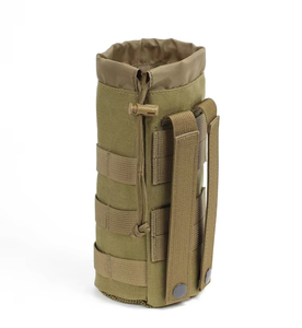 Water Bottle Pouch Carrier Personal Defense Equipment Made Nylon Polyester Lightweight Foldable <b>Molle</b> Tactical Storage <b>Bag</b> - Product Image 3