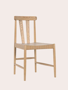 Silla de comedor con acabado natural - Product Image 2