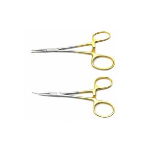 Ensemble de pinces pour vasectomie, 2 pièces, manuel, en acier inoxydable, ensemble d'instruments chirurgicaux - Product Image 1