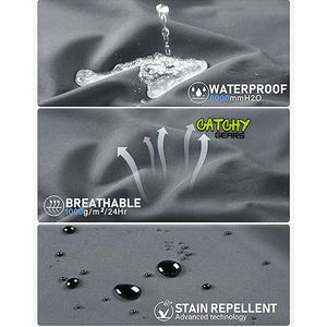 Veste softshell d'hiver pour femmes coupe-vent et imperméable pour la course et la randonnée en plein air Design polaire confortable - Product Image 3