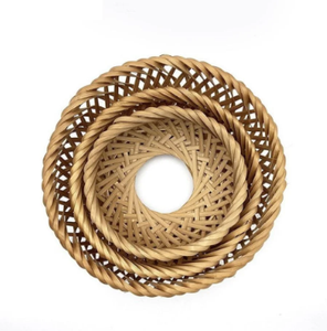 Dessous de plat en bambou durable-Re Tre fait à la main pour plats chauds, ustensiles de cuisine écologiques du Vietnam VIET FARGIMEX - Product Image 3