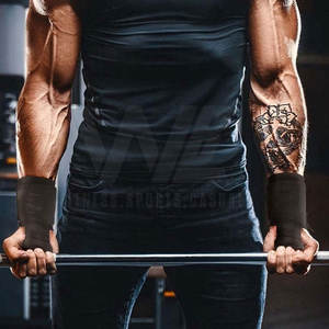 Desgaste protector con función transpirable Ganchos de levantamiento de pesas de último estilo hechos a medida - Product Image 4