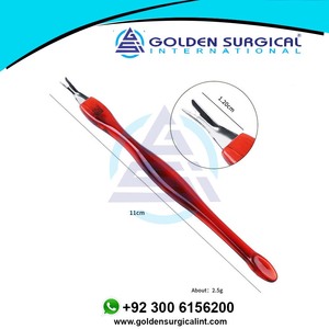 Empujador de cutículas personalizado, tenedor para decoración de uñas, herramienta de manicura para recortar piel muerta, tenedor, pinza, empujador, recortador, removedor de cutículas - Product Image 2