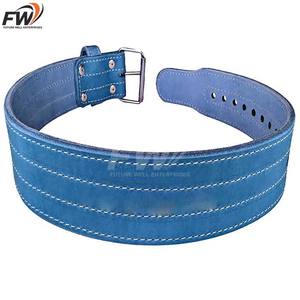 Cinturón de levantamiento de pesas de cuero genuino, soporte para la espalda de 6 pulgadas, antideslizante, ajustable, protección integral para entrenamiento de fuerza - Product Image 2