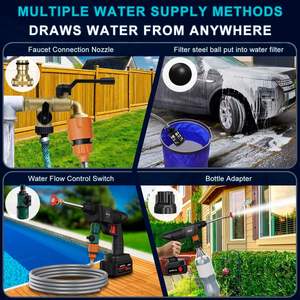 <b>Cordless</b> Water <b>Spray</b> <b>Gun</b> High Pressure Car Wash Electric Power <b>Spray</b> <b>Gun</b> Car Wash <b>Cordless</b> <b>Spray</b> <b>Gun</b> - Product Image 5