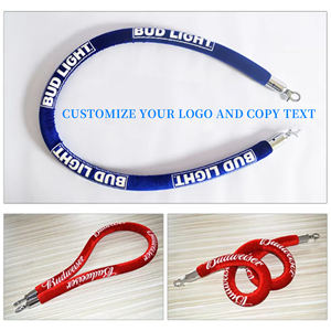 Barriera per il controllo della folla nel traffico, per la gestione delle code VIP, con tappeto rosso per eventi e fiere automobilistiche, in velluto, con pali e supporti - Product Image 4