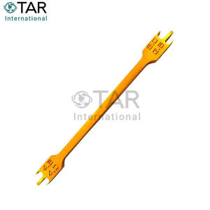 Medidor de altura de Ortodoncia con revestimiento amarillo, soporte Dental, medición de posicionamiento, instrumentos médicos, colocación de soporte de ortodoncia - Product Image 5