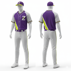 Uniforme de baseball personnalisé, design moderne, respirant, léger, tissu en maille de polyester - Product Image 1