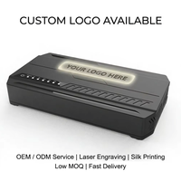 Mini UPS SKE DC Type C 5V3A 36W 28000mAh POE 24V 48V DC 5V 9V 12V USB 5V 9V 12V Batterie LiFePO4 Mini UPS pour système de caméra DVR