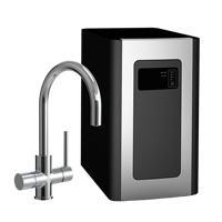 Distributeur d'eau électrique CHARM M102UL mini, chaud, froid et pétillant, sous comptoir, avec boîtier en plastique, pour usage domestique et commercial