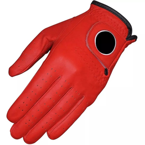 Respirant nouveauté matériau souple en peau de mouton gants de golf prix de gros haute exigence meilleure fabrication gants de golf - Product Image 5
