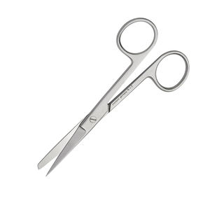 Meilleure qualité ciseaux médicaux 125 mm droit émoussé pointu professionnel chirurgical droit salle de chirurgie ciseaux - Product Image 3