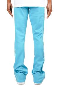 Pantalon de jogging en coton pour hommes, taille haute, jambes évasées multi-poches, logo personnalisé, inspiré du streetwear, vente en gros - Product Image 3