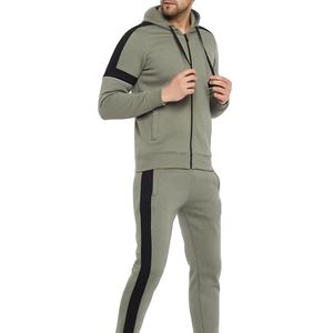 Chándal para Hombre con Cierre de Cordón, Color Sólido, Tejido Grueso de Buena Calidad, Servicio OEM, Traje Deportivo para Hombre 2026 - Product Image 6