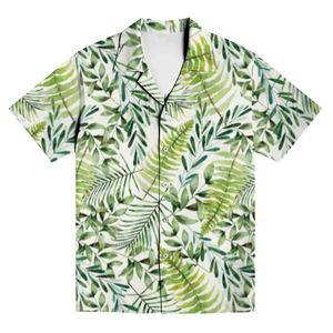 Hombres de manga corta vacaciones playa verano vacaciones Casual impresión hawaiana camisas de hombre secado rápido Tropical Aloha diseño - Product Image 2
