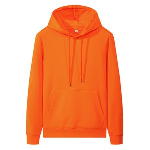 Sudaderas con Capucha de Algodón Sólido para Hombre, Venta al Por Mayor |   Suéter Holgado Extra Grande |   Sudadera con Bordado Personalizado al por Mayor - Product Image 2