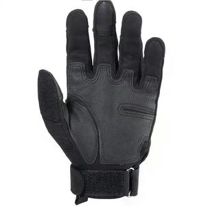 Gants tactiques de moto à articulation dure de haute qualité Gants d'écran tactile robustes de combat avec doigt complet avec logo personnalisé - Product Image 2