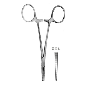 Pinzas de abrazadera de bloqueo hemostático de alta calidad, instrumentos médicos de arteria, acero inoxidable - Product Image 3