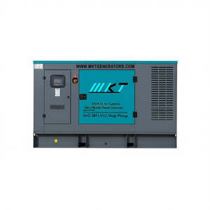 Générateur diesel mobile silencieux 110 KVA 50Hz 6BT5.9-G2 monophasé à usage commercial avec capot insonorisé - Product Image 2