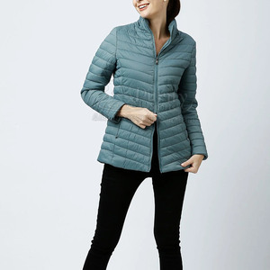 Latest Design Women Cotton <b>Padded</b> Winter Jacket Customized Logo Women Cotton <b>Padded</b> Jacket - Product Image 4