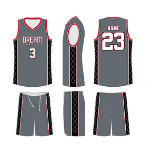 Uniformes de Baloncesto Personalizados al por Mayor, Camisetas de Baloncesto Transpirables de Secado Rápido, 100% Poliéster, sin Mangas, de Alta Calidad - Product Image 2