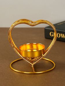 Portavelas Decorativos de Metal con Forma de Loto para Crear un Hermoso Brillo Ambiental y una Iluminación Elegante para la Decoración del Hogar - Product Image 5