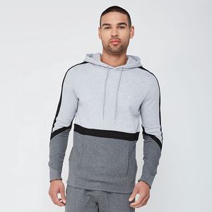 Venta al por mayor servicio OEM sudaderas con capucha para hombre diseño ligero de color sólido con logotipo personalizable temporada de invierno conjunto de cuello con capucha - Product Image 4