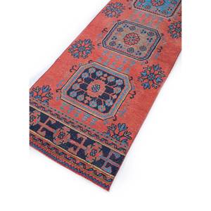 Vintage Red Orange Hand Knotted Wool Rugs Large Area Jaipur Rugs US for Home Living Room Hallway New Large Area <b>Carpet</b> Medallion - Product Image 2