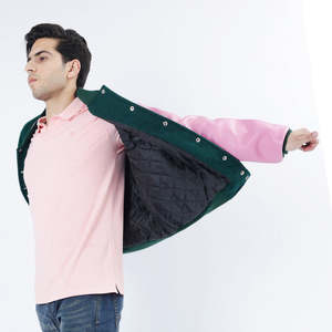 Wholesale Slim Fit Casual Wear Baseball Varsity <b>Jacket</b> New Winter Collection Breathable Windproof Fleece-Filled <b>Men</b> - Product Image 2