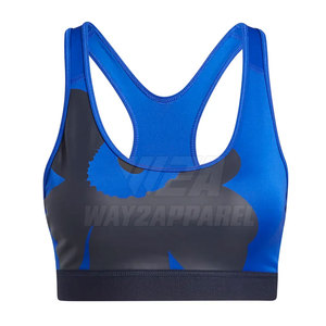 Soutien-gorge de fitness sexy à logo personnalisé OEM soutien-gorge de fitness réglable à fort impact pour femmes - Product Image 1