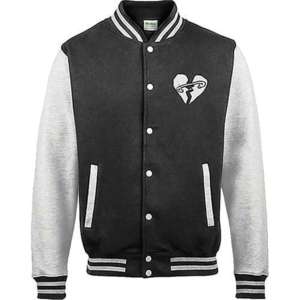 Fabricant de patchs de mode de haute qualité Manteaux Broderie personnalisée Varsity Triple Color-Block Baseball Jackets - Product Image 2