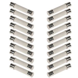 ฟิวส์เซรามิก XP15A-SB 15A แบบเสียบ 20 ชิ้น แพ็ค ฟิวส์ชนิดหน่วงเวลา 6.35 x 32 มม. สำหรับอะไหล่เครื่องซักผ้า - Product Image 1