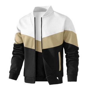 Veste universitaire pour hommes manches en cuir véritable et laine mélangée Letterman Boys College Varsity Jackets XS-5XL - Product Image 5