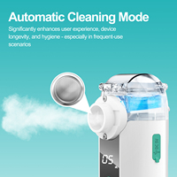 Nébuliseur portable silencieux à mailles, rechargeable, électrique, version améliorée, avec affichage numérique – Meilleure vente