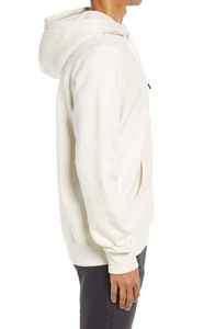 Sweat-shirt à capuche surdimensionné en polaire pour homme, couleur personnalisée, streetwear d'hiver, avec cordon de serrage - Product Image 4