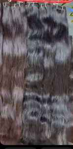 RAW-Perruque Indienne Remy Naturelle Remy de 20 à 30 Pouces, Couleur Naturelle Non Transformée, Extensions de Cheveux Incluses - Product Image 2