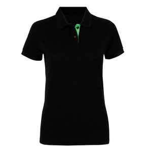 Polo liso unisex, Polo clásico transpirable, Polo de trabajo informal - Product Image 4