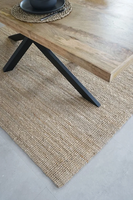 Table en bois massif et métal - Mikado