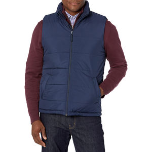 Chaleco Acolchado sin Mangas para Hombre, Impermeable, de Alta Calidad, con Cierre, Ligero, Chaqueta de Invierno, Diseño Personalizado, Venta al Por Mayor - Product Image 4