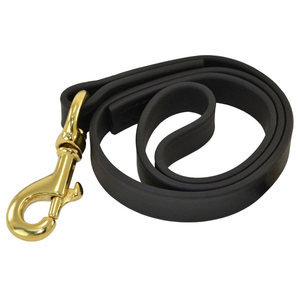 Laisse pour chien en cuir formel personnalisée, robuste, réglable, en cuir de vachette, imprimée par transfert thermique, sangle de promenade confortable, fabriquée au Pakistan - Product Image 4
